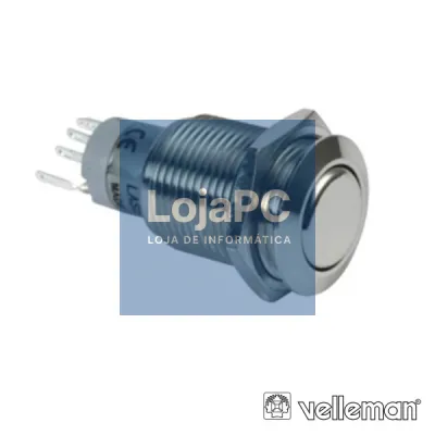 INTERRUPTOR REDONDO DE METAL SPDT 1NA 1NC