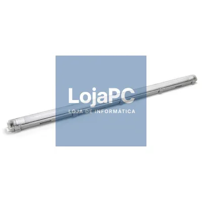 Armadura T8 C/ Lâmpada LED Tubular 18W 120cm 4000K IP65