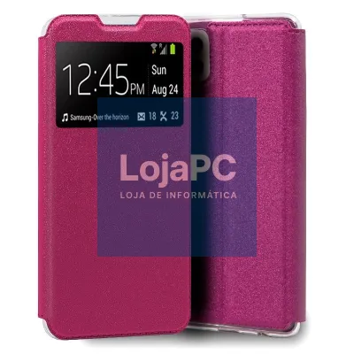 COOL Flip Cover for Samsung A225 Galaxy A22 4G Smooth Pink