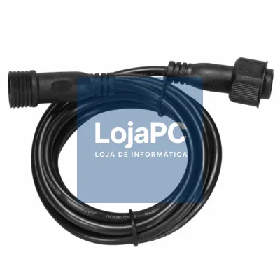 Cabo de Extensão 5m para Foco LED c/ Painel Solar