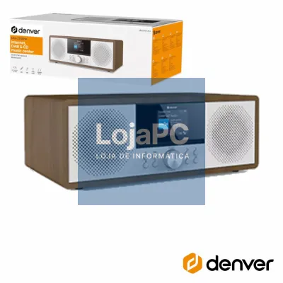 Rádio WiFi FM/CD/AUX/BT 2x10W DENVER