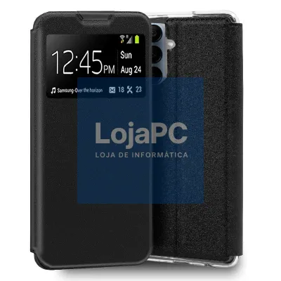 COOL Flip Cover for Samsung A256 Galaxy A25 5G Smooth Black