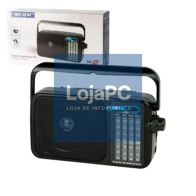 Rádio Portátil AM/FM 230V / Pilhas