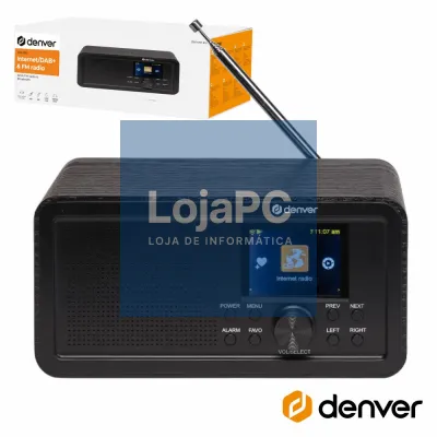 Rádio WiFi DAB/FM/AUX/BT 20W DENVER
