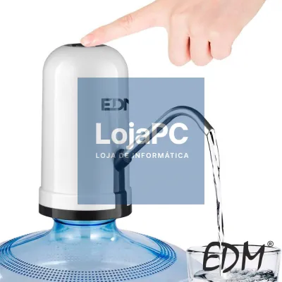 Dispensador p/ Garrafões de Água Automático C/ Bateria EDM