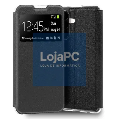 COOL Flip Cover for Samsung A276 Galaxy A27 5G Smooth Black
