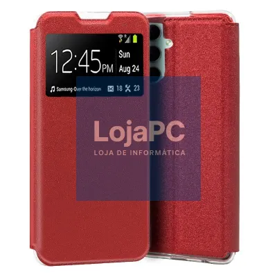 COOL Flip Cover for Samsung A346 Galaxy A34 5G Smooth Red