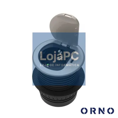 Tomada Elétrica P/ Secretária C/ 1 Saída E 1 USB-C ORNO