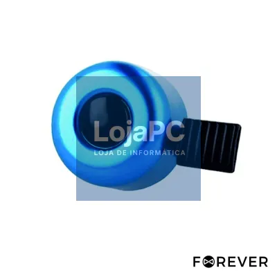 Campainha P/ Bicicleta Ø3.5cm Azul FOREVER