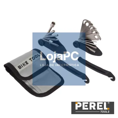 CONJUNTO DE FERRAMENTAS P/ BICICLETA C/ BOLSA PARA CINTURA