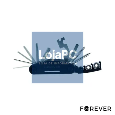 Ferramenta Multifunções 16em1 P/ Bicicleta FOREVER