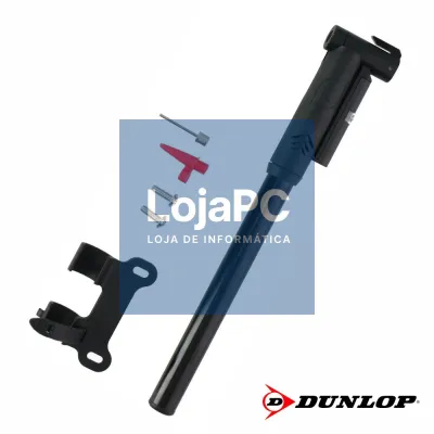 Bomba de Ar Manual P/ Bicicleta DUNLOP