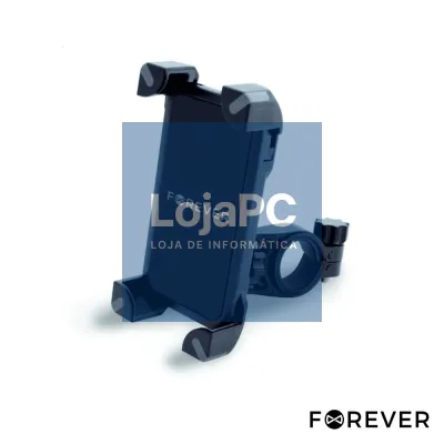 Suporte Telemóvel 6.5" P/ Motos E Bicicletas Preto FOREVER