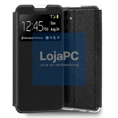 COOL Flip Cover for Samsung A556 Galaxy A55 5G Smooth Black