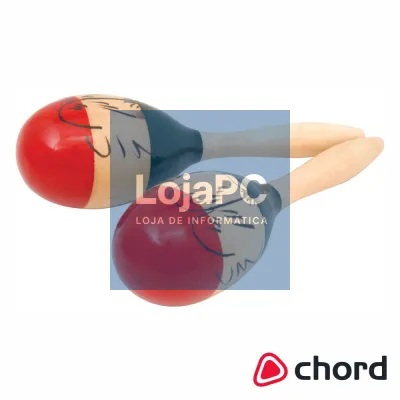 Maracas Madeira 10" Tradicionais CHORD