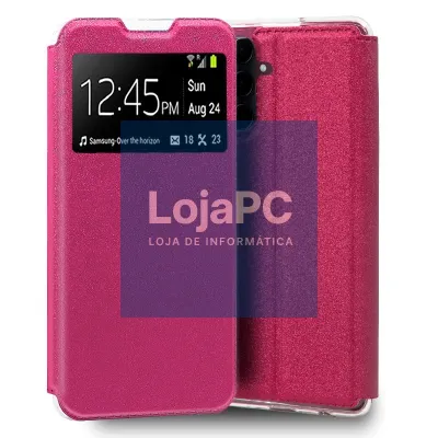 COOL Flip Cover for Samsung A556 Galaxy A55 5G Smooth Pink