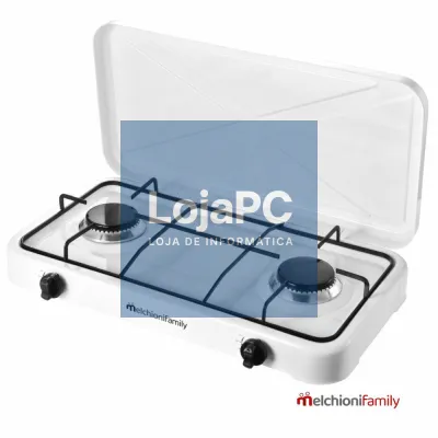 Fogão Gás Com 2 Queimadores Branco MelchioniFamily