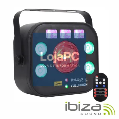 Projetor 5em1 Astro / Wash / UV / Laser / Strobe IBIZA