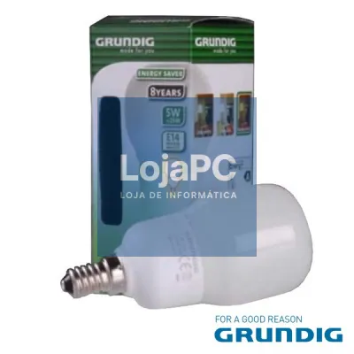 LÂMPADA E14 5W=25W 230V ECO 200LM 2700K GRUNDIG
