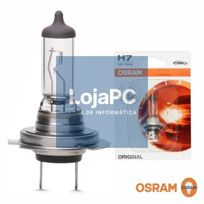 Lâmpada H7 55W 12V Halogéneo OSRAM