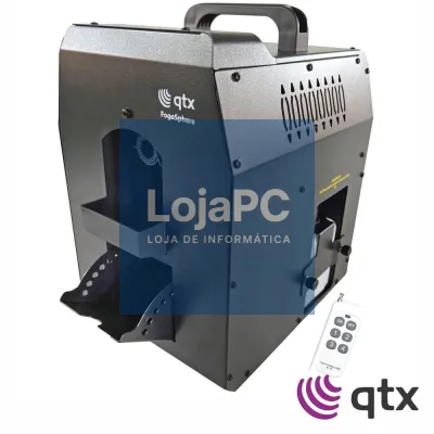 Máquina Bolhas/Fumo 700W Com Comando QTX