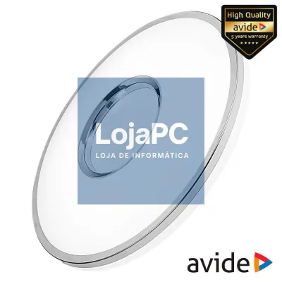 Aplique LED Redondo 24W 350mm 4000K 2100lm Eris AVIDE