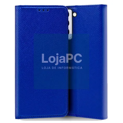 COOL Flip Cover for Samsung G990 Galaxy S21 Smooth Blue