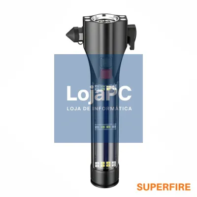 Lanterna De Segurança 7 em 1 10W 310lm IP44 SUPERFIRE