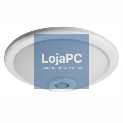 Aplique LED Redondo 2x40W 300mm C/ Sensor Movimentos PIR