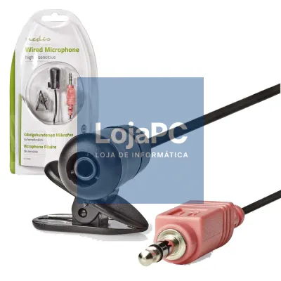 MICROFONE LAPELA P/ PC JACK 3.5MM