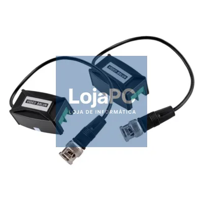 Conversor Passivo 2x Balun Vídeo Terminais Parafuso