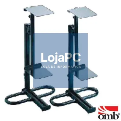 SUPORTE P/ COLUNAS PHOTON PRETO 30KG OMB