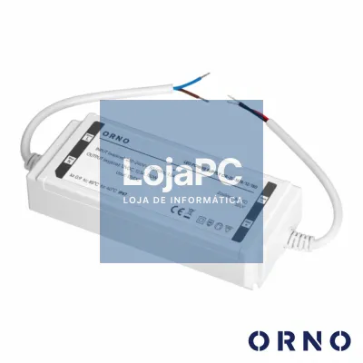 Fonte de Alimentação P/ Fitas LED 12V 150W 12.5A IP67 ORNO