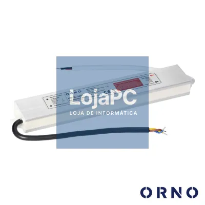 Fonte de Alimentação P/ Fitas LED 12V 100W 8.5A IP67 ORNO
