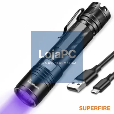 Lanterna UV 395nm SUPERFIRE