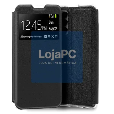 COOL Flip Cover for Samsung M135 Galaxy M13 / A23 5G Smooth Black