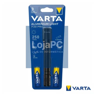 Lanterna LED F20 Pro Aluminium 250lm VARTA