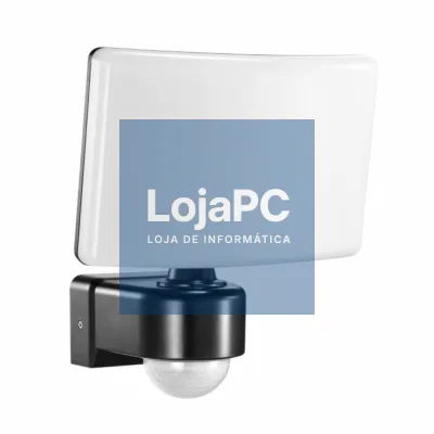 Foco LED 30W 4000K 2200lm C/ Sensor Preto ORNO