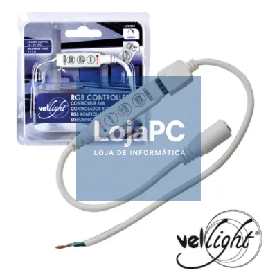 CONTROLADOR P/ FITA LEDS RGB 12V