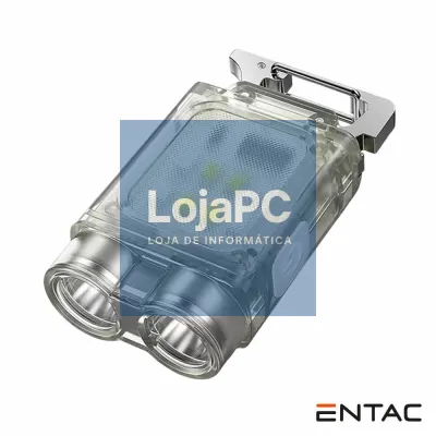 Lanterna LED Recarregável USB-C C/ Gancho 2W 200lm Entac