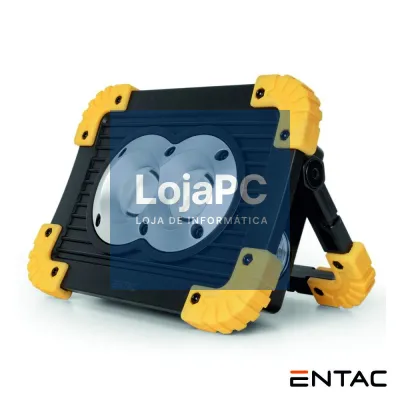 Foco LED Portátil Recarregável 6W+1W 240lm IP65 ENTAC