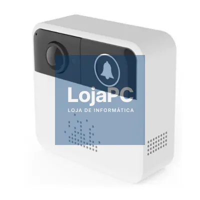 Campainha de Botão P/ Exterior S/ Fios C/ WIFI