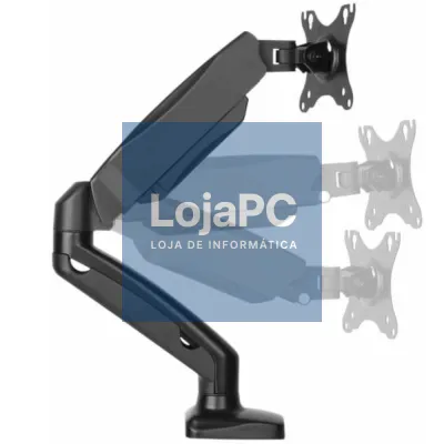 SUPORTE LCD/LED ARTICULADO DE MESA 13"27" -45º/+90º