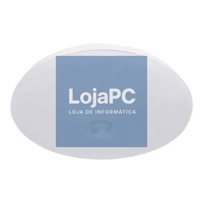 Aplique LED Redondo 2xE27 2x60W C/ Sensor Movimento PIR