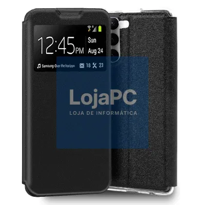 COOL Flip Cover for Samsung S911 Galaxy S23 Smooth Black