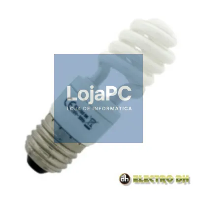LÂMPADA E27 5W=25W 230V ECO ESPIRAL 6400K EDH