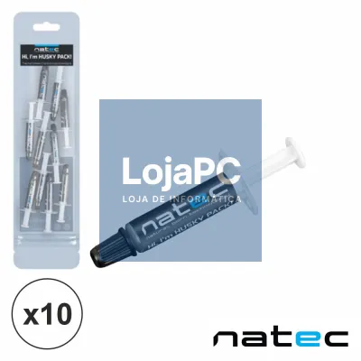 Tubo Pasta Térmica 1g Embalagem C/ 10 Unidades NATEC