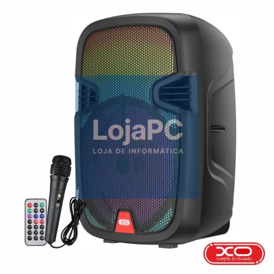 Coluna Amplificada 10W USB/BT/SD/FM/MIC TWS XO