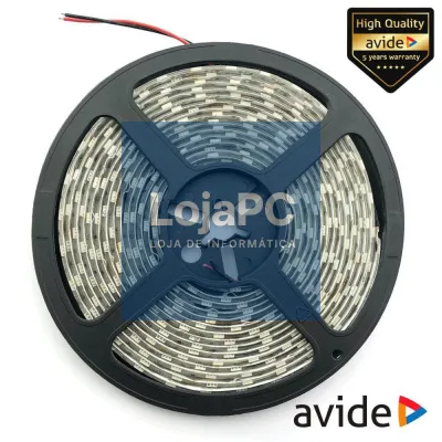 FITA 600 LEDS 2835 3000K 12V 5M IP65 AVIDE