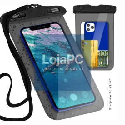 Capa Impermeável P/ Smartphone Até 5.5"